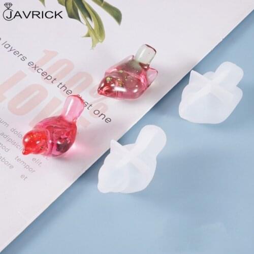 Crystal Epoxy Resin Mold 3D Animal Birds Bear Ornament Pendant Silicone Mould Desktop Decorations DIY Crafts Making Tools
