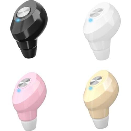 L20 Bluetooth-compatitle Headset Button Sports Outdoor Wireless Headset 5.2 Mini Single Ear Wireless Headset Noise Reduction