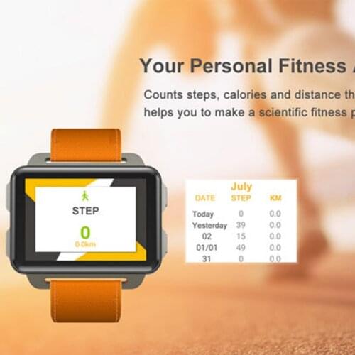 Best gift to husband 2.2inch full color big screen gps Android business smartwatch wifi 3g Wifi fitness smart watch with CE Rohs