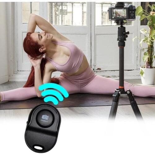 Mini Remote Control Button Bluetooth-compatible Wireless Controller Self-Timer Camera Stick Shutter Release Selfie For Phones