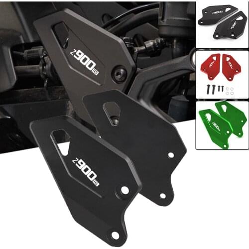 Motorcycle Footpeg Footrest Front Brake cylinder Heel Plates Guard Protector FOR KAWASAKI Z900RS Z900 RS Cafe 2017-2021 2020 19