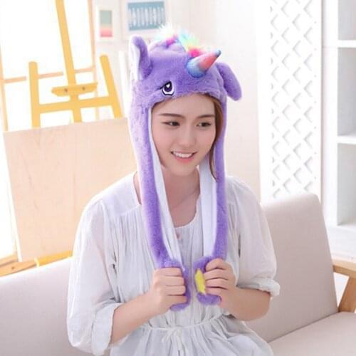 Novelty Funny Plush Animal Hat Cap Party Gift Halloween Christmas Party Fancy Dress Cosplay Photo Props