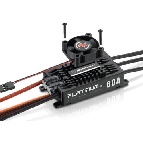 NEW Hobbywing Platinum Pro V4 80A 3-6S Lipo BEC Empty Mold Brushless ESC for RC Fixwing Drone Aircraft Helicopter Multirotor