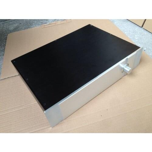 BZ4309G All Aluminum Preamplifier Chassis PASS Pre-Amp Case DIIY Audio Enclosure Shell 430MM*90MM*300MM