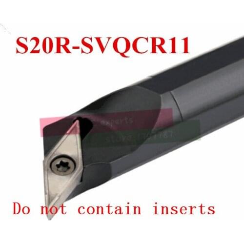 S20R-SVQCR11 , 117.5 degrees internal turning tool , Lathe Tool boring bar, CNC Turning Tool , Tool Lathe Machine