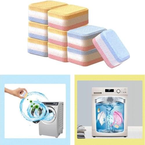 Washing Machine Cleaning Effervescent Tablets Descaler Deep Cleaning Deodorant Multifunctional Laundry Supplies