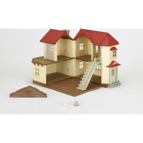 Sylyanion Families Children Girl Boys Toys Pretend Play Home set Large house Holiday Birthday Gift no doll Have Light Music