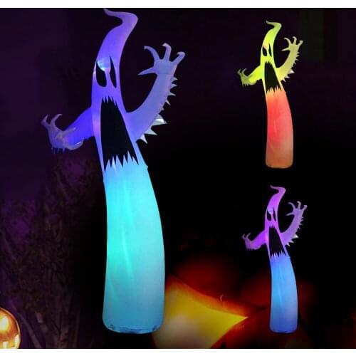 3.6M Halloween Decorations Inflatable Ghost Pumpkin Outdoor Terror Scary Props Inflatable Toy Haunted House Supplies Xmas Decor