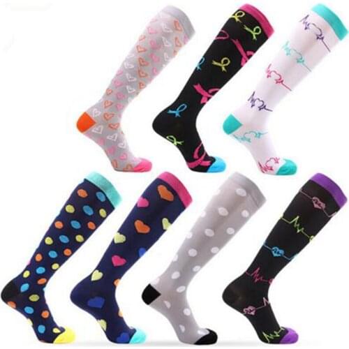 Magic Professional Unisex Sport Socks Compression Elastic Gym Jogging Running Socks Breathable Basketball Soccer Cycling Socks