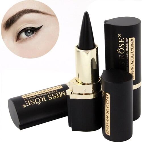 1 PC Long Lasting Black Waterproof Eyeliner Gel brand cosmetics Beauty Brand Eye Liner Eye Make Up