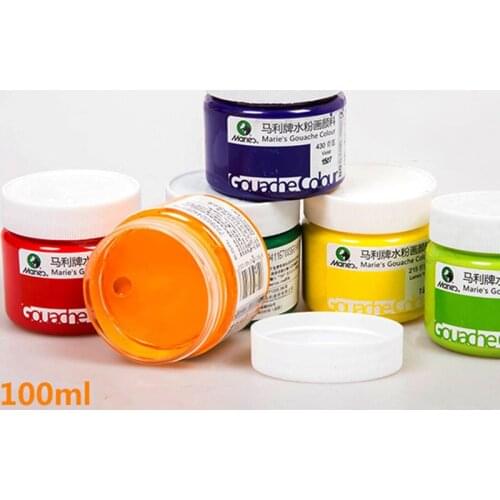 Bottled gouache paint advertising paint children gouache paint children painting safe and non-toxic watercolor acrylic paint