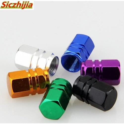 4.Automobile tire valve cover aluminum hexagonal valve cover dust cover for Chery Tiggo Fulwin A1 A3 QQ E3 E5 G5 V5/EMGRAND EC7