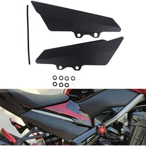 Motorcycle Accessories Side Panel CNC Aluminum Left Right Fairing Cover Plate Guard for Kawasaki Z 900 ZR900 2017-2019