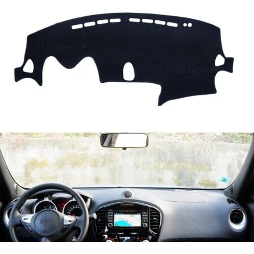 For Nissan JUKE F15 2011~2019 Dashboard Cover Sun Shade Non-slip Dash Mat Pad Carpet Car Stickers Interior Accessories