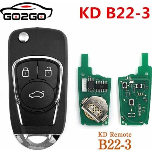 Hot Sale KEYDIY KEYDIY 5pcs/lot KD B22-3/4 KD900/KD-X2/URG200 Key Programmer B Series KD MINI Remote Control for Chevrolet Style