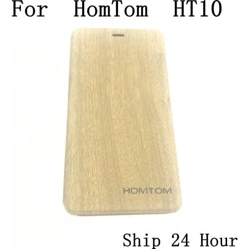 HomTom HT10 Used Official Luxury Flip Leather Case For HomTom HT10 Repair Fixing Part Replacement