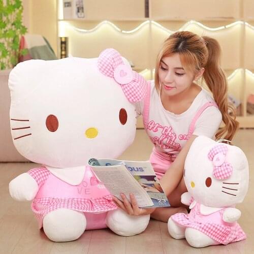 30-70cm Kawaii Cats Plush Toys Adorable Dolls Classic Stuffed Cartoon Toys Girls Christmas Gifts Valentines Surprise