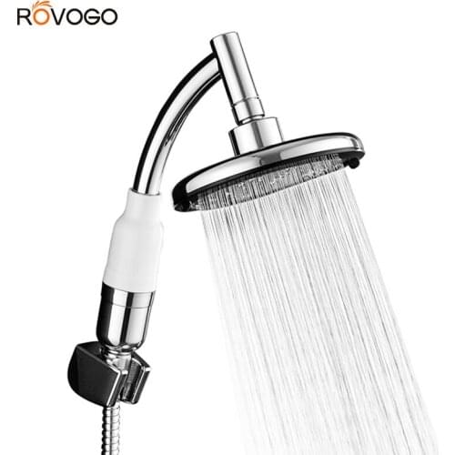6 inch Hand Shower Head with Hose High Pressure Spray Head Multifunction Hand Held Showerhead with Water Saving Mode, Chrome