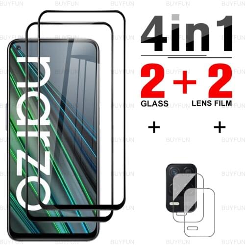 Front Tempered Glass For Realme Narzo 30 5G Anti-scratch safety screen protector for Oppo realme realmi narzo30 5g lens film