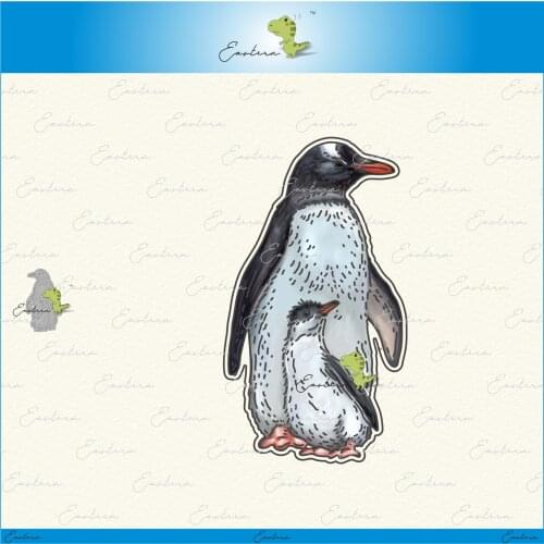 Penguins metal cutting dies 2021 new diy molds Scrapbooking Paper Making die cuts crafts