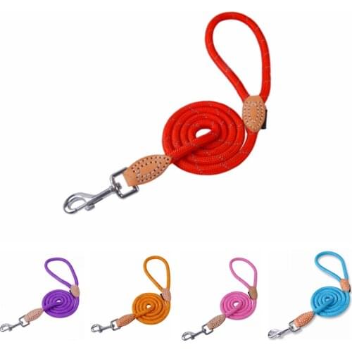 Dog Leash Nylon Pet Supplies Reflective Puppy Dog Leashes Rope For Small Medium Dogs Cat Lead Chihuahua Pet Leash Collar Harness