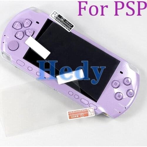 1PC FOR PSP1000 Transparent Clear Screen Protector Cover Clean Protective Film For PSP 1000 2000 3000 Without Package