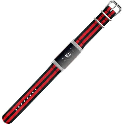 For Fitbit Charge 4 Replacement Watch Strap Band Nylon Farbic Wrist Bracelet Watchband for Fitbit Band Correa