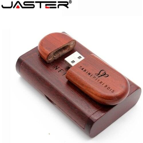 JASTER Disk Pendrive USB Flash Pen Drive Maple Wood Memory Stick USB 2.0 8GB 16GB 32GB 64GB 128GB USB Key Clef Usb Photography