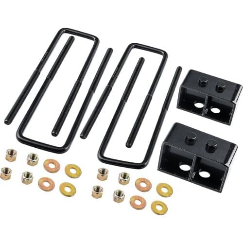 Rear 3" Lift Kit for Ford F-150 2WD 2009-2018 Black Iron Steel