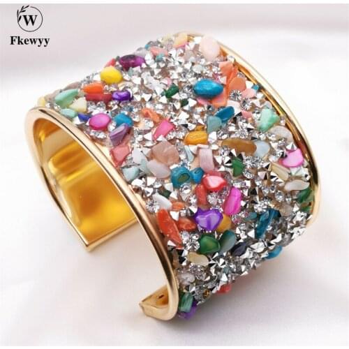 Fkewyy Ethnic Style Women Bracelet Luxury Designer Jewelry Classic Gold Plated Charm Bangles Gift Color Gothic Girl Accessories