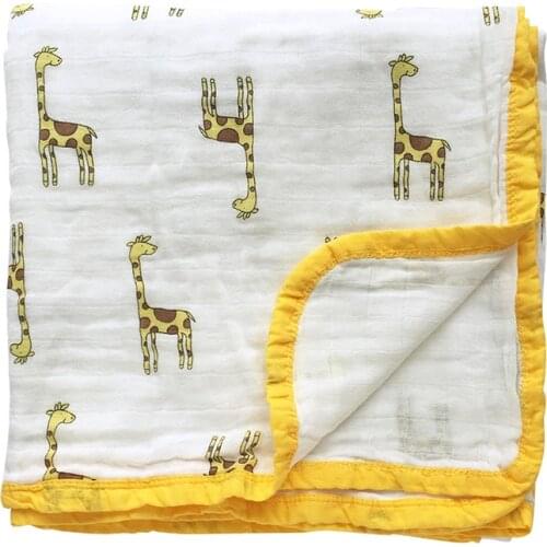 2 layer Baby Blankets Newborn Swaddle Wrap Thicken Muslin Cotton Swaddle Newborn Swaddling Baby Bedding Receiving blanket