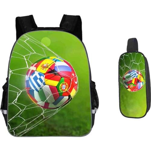 2020 New Football Pattern School Bags for Boys Orthopedic Backpack In Primary Student Child Book Bag Mochila Escolar