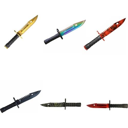 2021 New M9 Bayonet Camper Knife Car Stickers Vinyl Anime Decals Funny Custom Printing Window Sticker For Car Decoration 17*7cm