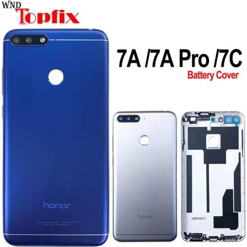 5.7"For Huawei Honor 7A Pro Aum-l29 / Honor 7C Aum-L41 / Honor 7A Back Battery Cover Door Housing Case Rear Parts