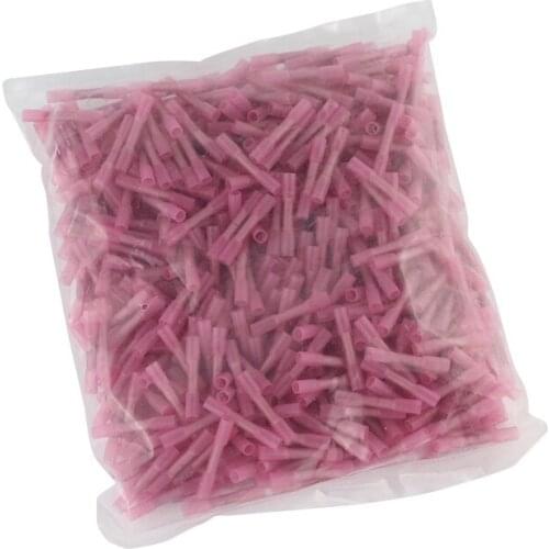 BHT1 Red Heat Shrink Butt Connectors & Splices For 0.5-1.5mm2 , 22-16 AWG Wire 500pcs