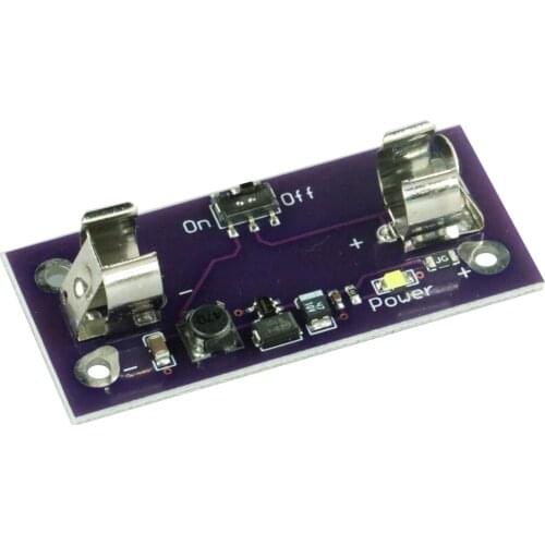 LilyPad Power Supply AAA Battery Step Up To 5V Converter Module For Arduino