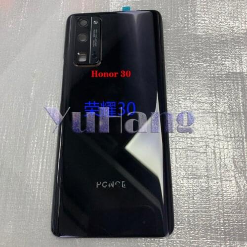 For Huawei Honor 30 Original new Back Battery Cover glass Housing Replacement Part