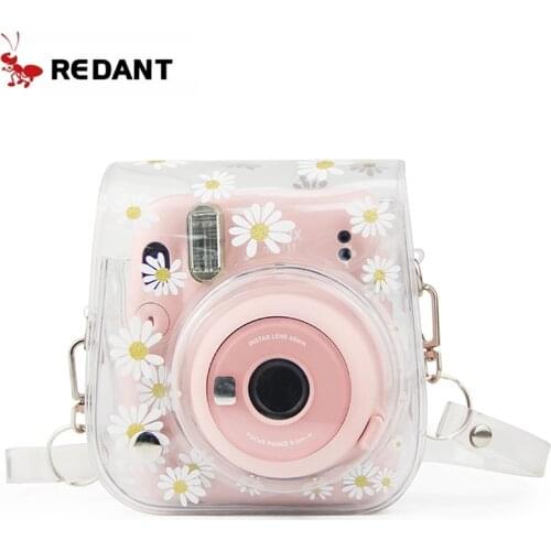 For Polaroid Camera Fuji Fujifilm Instax Mini 8/8+/9 Classic Retro PU Leather Camera With Strap Bag Case Cover Pouch Protector