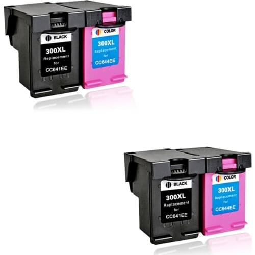 LuoCai compatible ink cartridges For HP300 for HP 300 XL Deskjet D1660 D2560 D2660 D5560 F2420 F2480 F2492 F4210 Printers 300XL