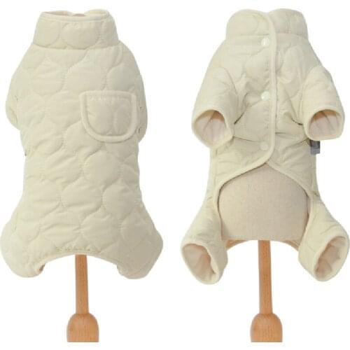 Puppy Small Dog Jumpsuit High Quality Warm Dog Clothes Winter Pet Coat Outfit Yorkshire Pomeranian Bichon Poodle Dog Clothing