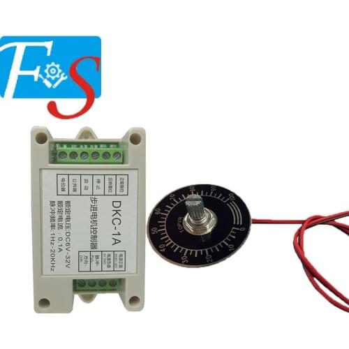 CNC Stepper motor controller DKC-1A 1-20kHz pulse frequency adjusts speed by potentiometer for stepper motor drive