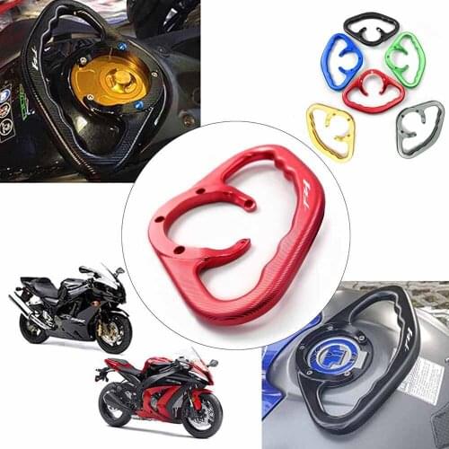 Motorcycle Accessories Passenger Handgrips Hand Grip Tank Armrest Grab Handle Bars With Logo FZ1 For YAMAHA FZ1 FZ 1 All Years