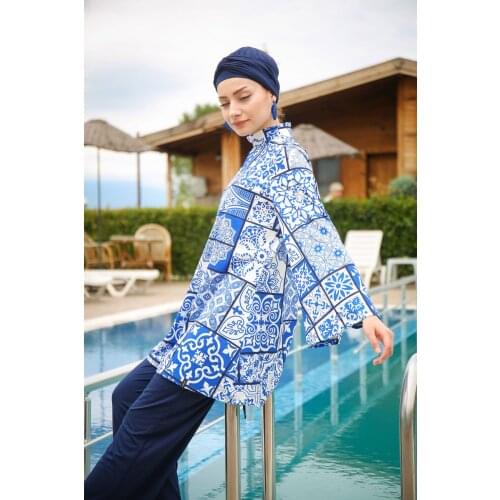 Muslim Swimwear Women Boerkini islamic Swimming Burkini Turkey Abaya Turban Hijab Dress Fashion Modern Sets Robe