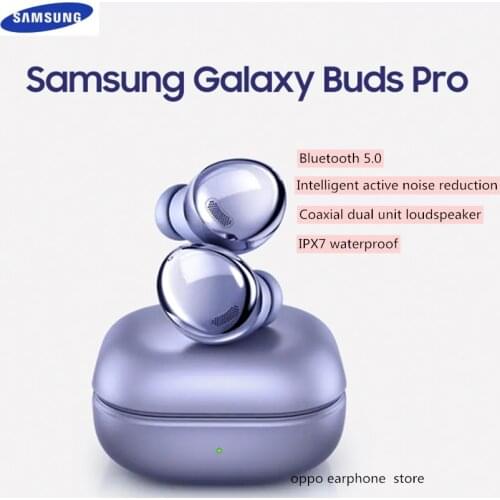 Samsung Buds Pro Earphone Bluetooth 5.0 Intelligent Active Noise Reduction IPX7 Waterproof Coaxial Dual Unit Speaker Real Wirele
