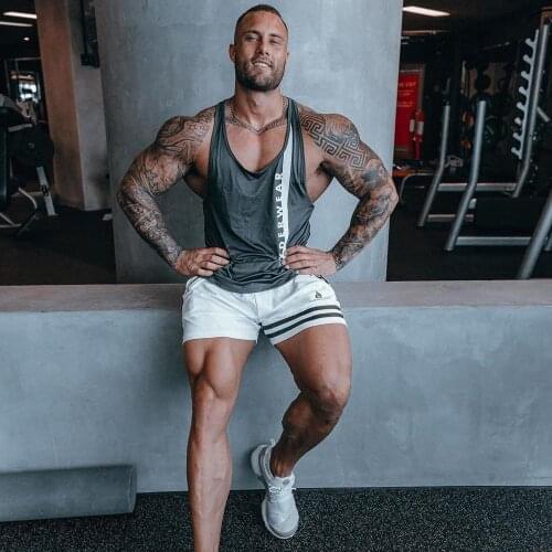 New Casual Running Shorts Shorts Thin Mesh Quick Drying Sport Shorts Fitness Bodybuilding Training