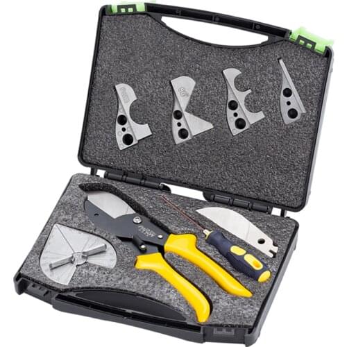 5-in-1 Professional Multitool Multi Cutting Pliers Kit for Cutting Wire Grooves Plastic Pipe Batten and Rubber Garden Scissors