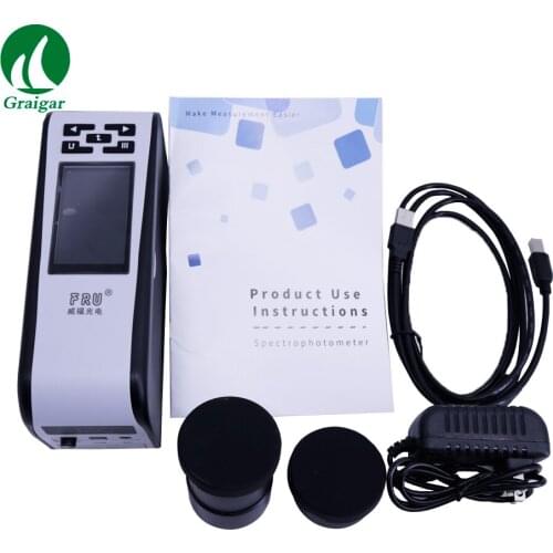 WS2600 Precise Spectrophotometer Colorimeter Color Meter Measuring Interval 2.5 Seconds