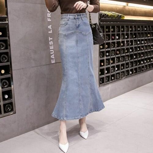 Winsleter Denim Skirts For Women