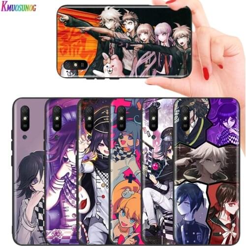 Bright Black Cover Danganronpa Anime for Huawei P Smart Z S Plus 2020 2019 Nova 5T 5i 5 4e 4 3i 3e 3 2i Phone Case