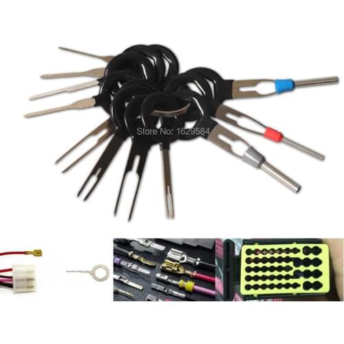 11Pcs/Set Car Plug Circuit Board Wire Harness Terminal Extractor Pick Connector car repair tools